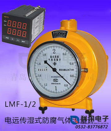 产品：电远传湿式防腐气体流量计LMF-1