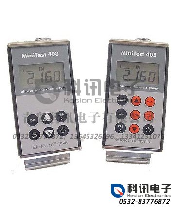 产品：MINITEST403/405系列超声波壁厚测厚仪