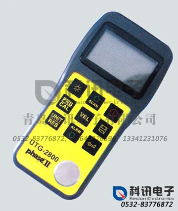 产品：超声波测厚仪UTG-2800