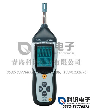 产品：DT-8892专业温湿度测试仪
