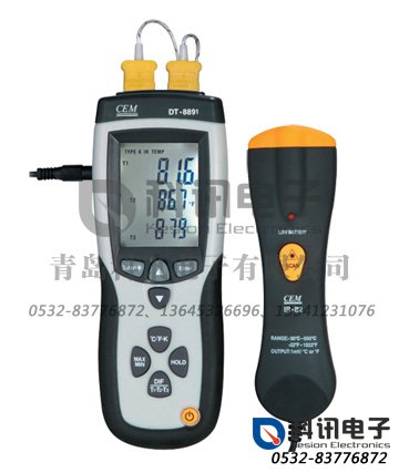 产品：DT-8891D专业热电偶测温仪